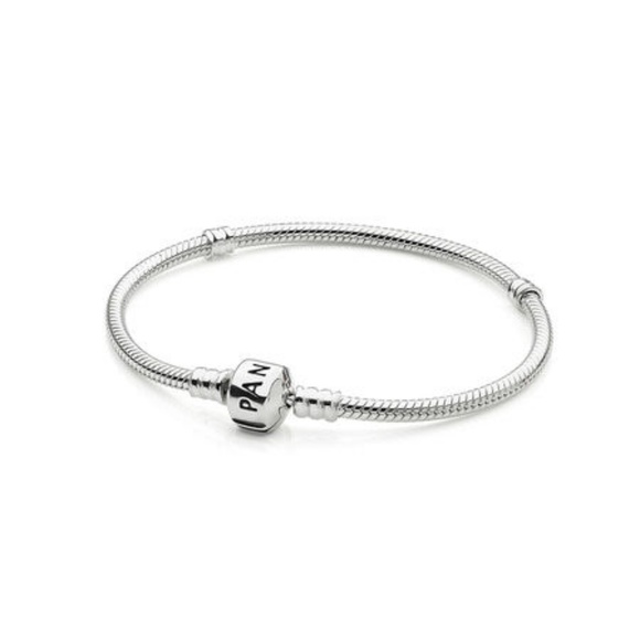 Pandora Jewelry - Authentic PANDORA SILVER CHARM BRACELET 7.5in